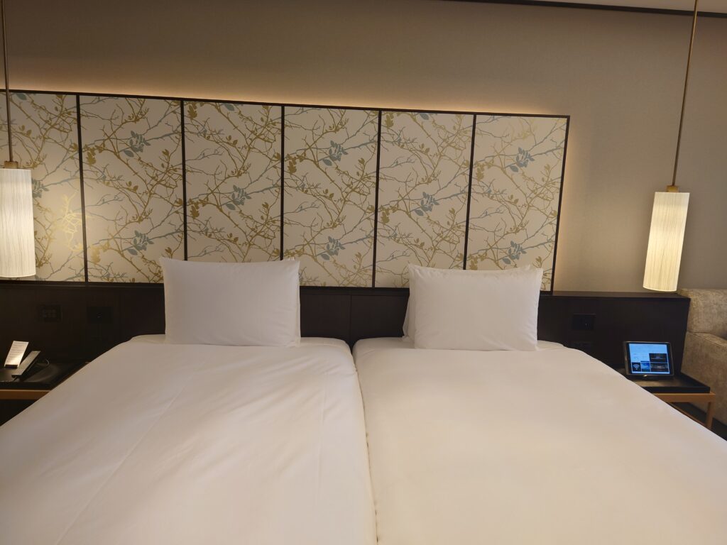 ポルトムインターナショナル北海道の部屋　寝心地のよいベッド